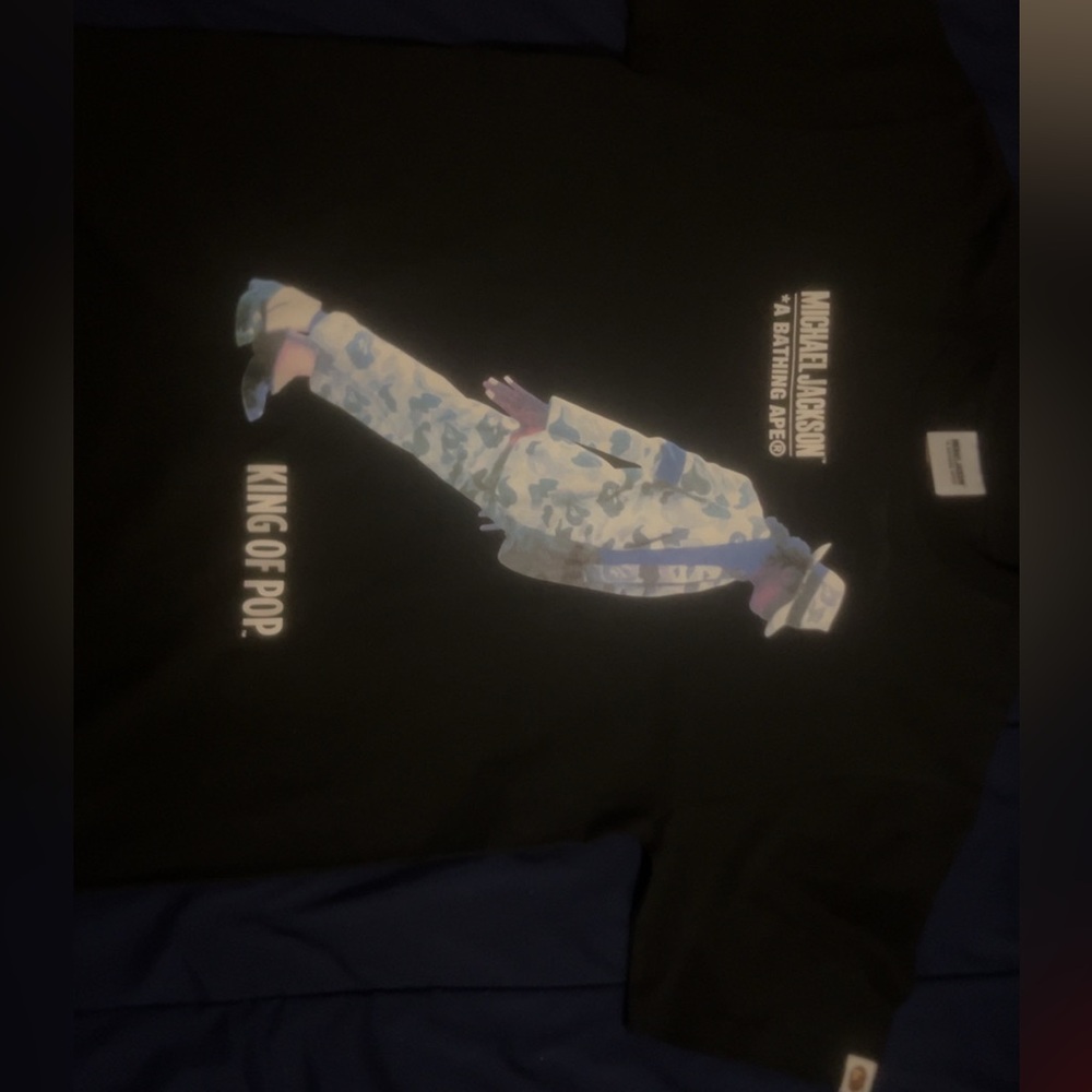 Michael Jackson Black Graphic Tee